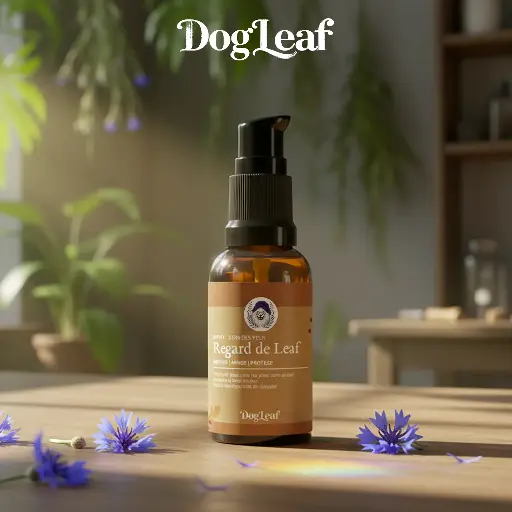 Regard de Leaf - Soin naturel pour les yeux du chien | DogLeaf
